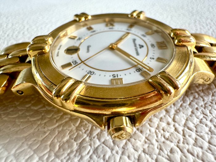 Maurice Lacroix - Calypso - 38mm - 18k Gold Electroplated G10 - Ingen mindstepris - 95374 - Mænd - 1990-1999