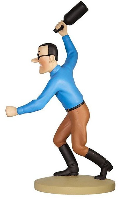 Tintin - Collection Officiel + Livret + Passeport - 10 Figurer