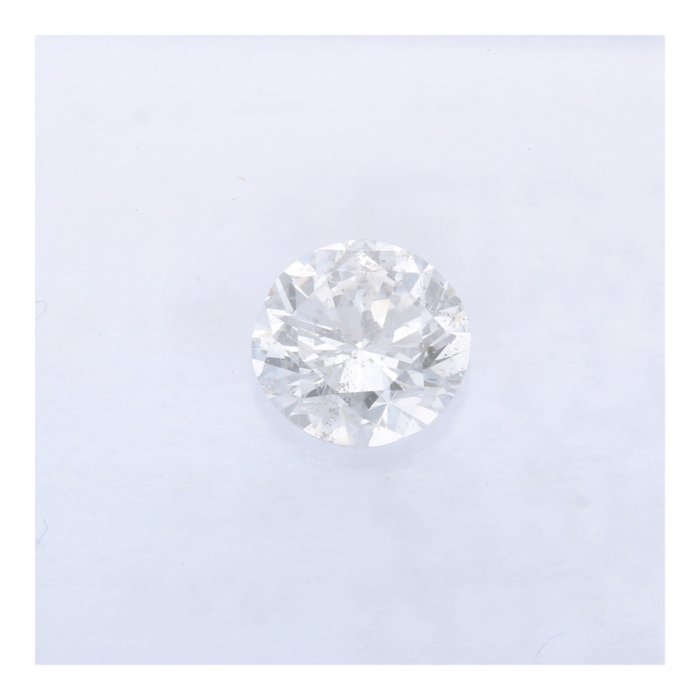 Ingen mindstepris - 1 pcs Diamant  (Natur)  - 031 ct - Rund - E - SI2 - International Gemological Institute (IGI)