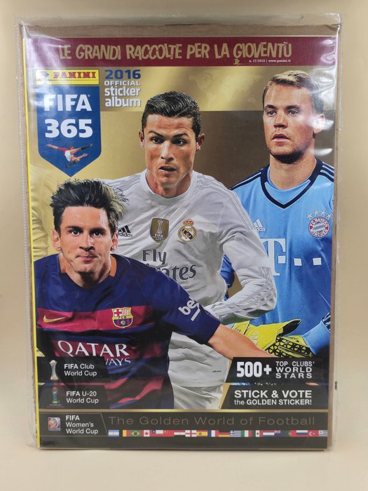 Panini - Fifa 365 2016 - 1 Empty album + complete loose sticker set