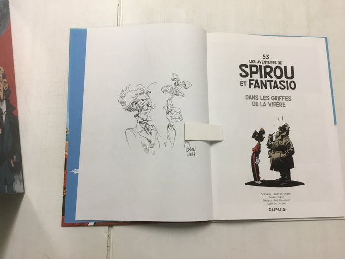 Spirou et Fantasio - T46 à T53 + Dédicace + Ex-libris - 8x C - 8 Album - Første udgave - 1998/2013