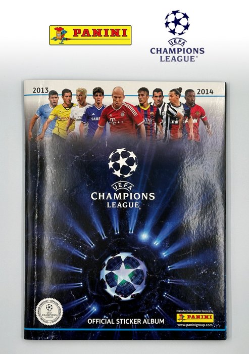 Panini - Champions League 2013/14 - Messi/Ronaldo/Kompany - Complete Album