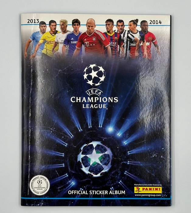 Panini - Champions League 2013/14 - Messi/Ronaldo/Kompany - Complete Album