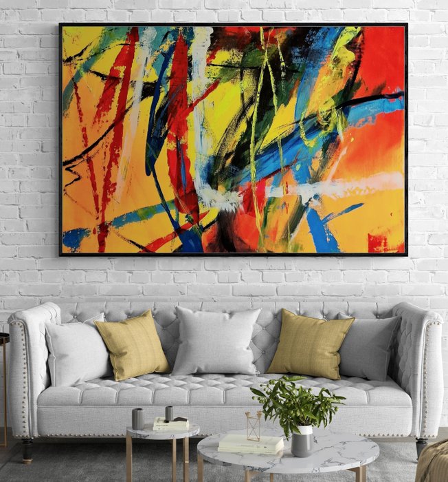 Barbara Chrzaszczkiewicz (1958) - Grand Abstract #318 - XXL