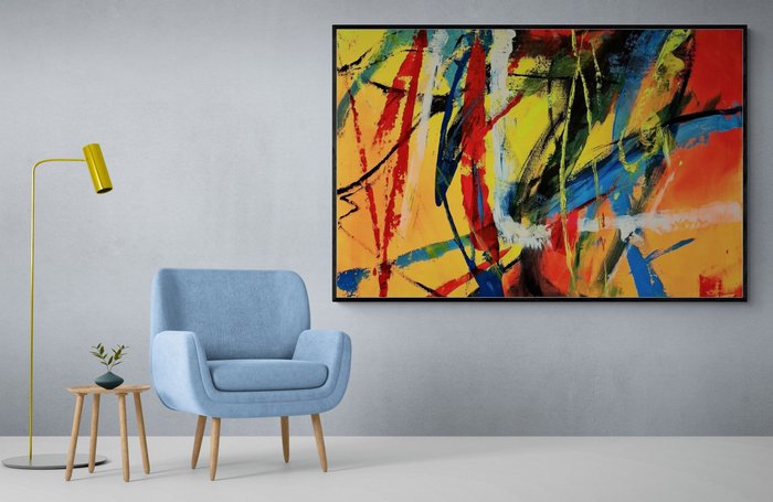 Barbara Chrzaszczkiewicz (1958) - Grand Abstract #318 - XXL