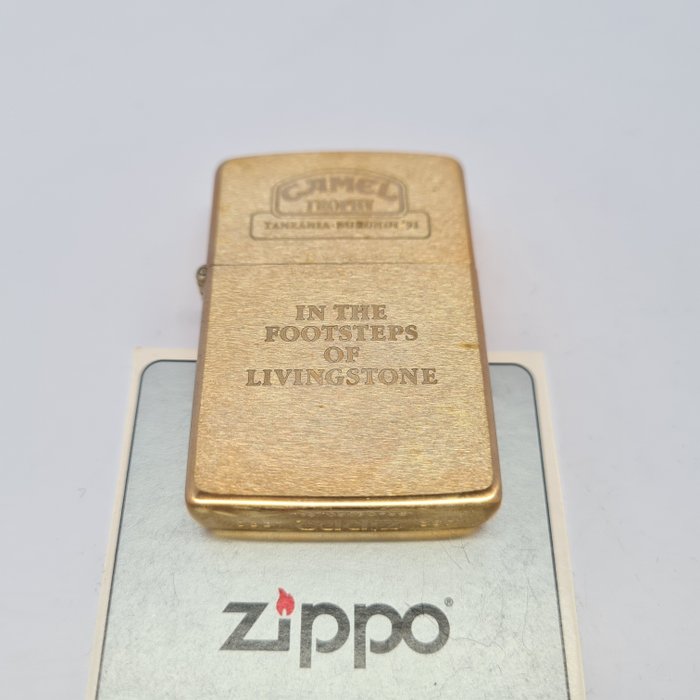 Zippo - Camel Trophy - Lighter - Messing