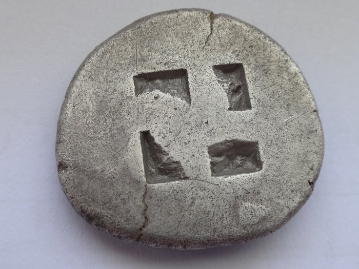 Islands off Thrace, Thasos. Circa 480-463 BC. AR. Stater