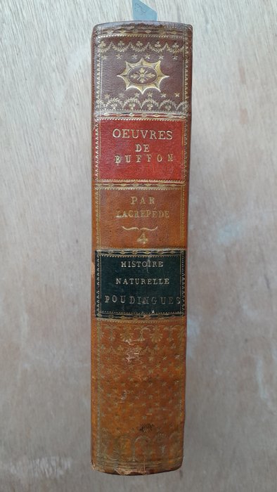 Buffon - Oeuvres complètes Vol.4 : Les minéraux (Pierres précieuses, le diamant...) - 1818