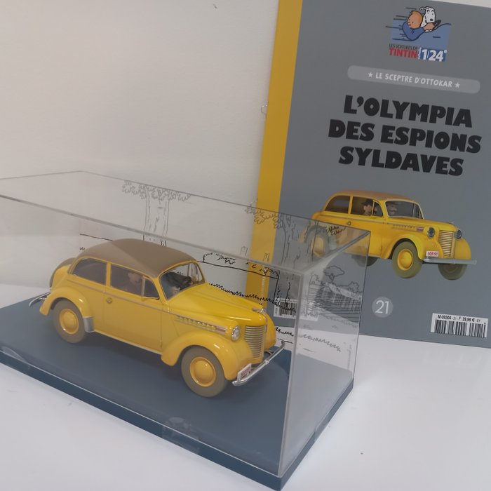 Moulinsart 1:24 - Modelbil - L'Olympia des espions Syldaves - Tintin