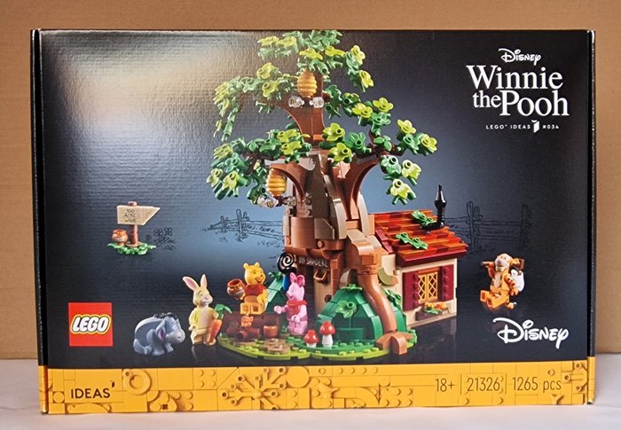 Lego - Ideas - 21326 - Lego Ideas No. 34 - Winnie The Pooh - Rarity - Hard to - 2020+ - Tyskland