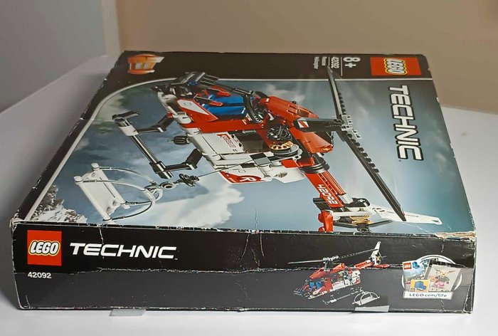 Lego - Technic - 42092 - SUPER ZESTAW -  LEGO Technic 42092 - Helikopter ratunkowy -  Unikat kolekcjonerski - 100%