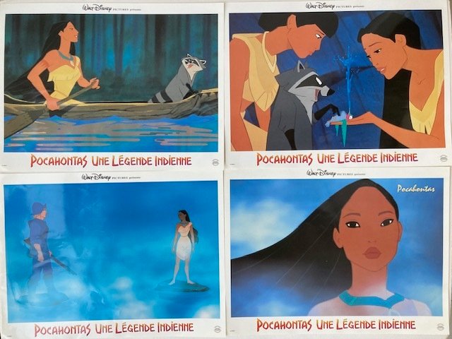 Disney - Beauty and the Beast, Pocahontas, The Lion King - The Roi Lion, Pocahontas Une Legende Indienne, La Belle et la Bête