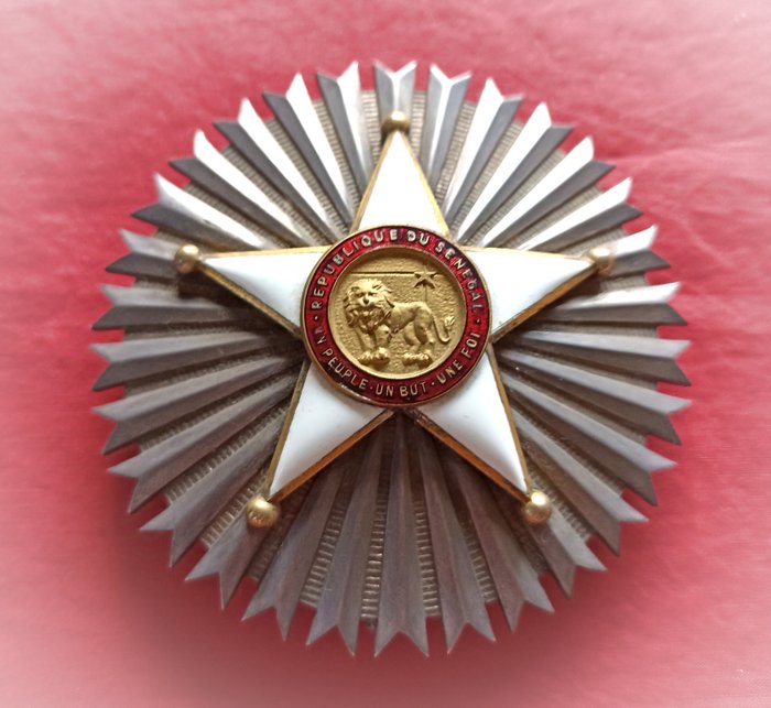 Senegal - Belønning - The National Order of the Lion of Senegal