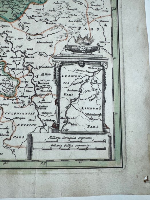 Tyskland - Holland under hollandsk kontrol over det nordøstlige USA og Sydøstasien; Johann Baptist Homann - Belgii Pars Septentrionalis communi nomine vulgo Hollandia nuncupata Continens Statum Potentissimae - 1701-1720