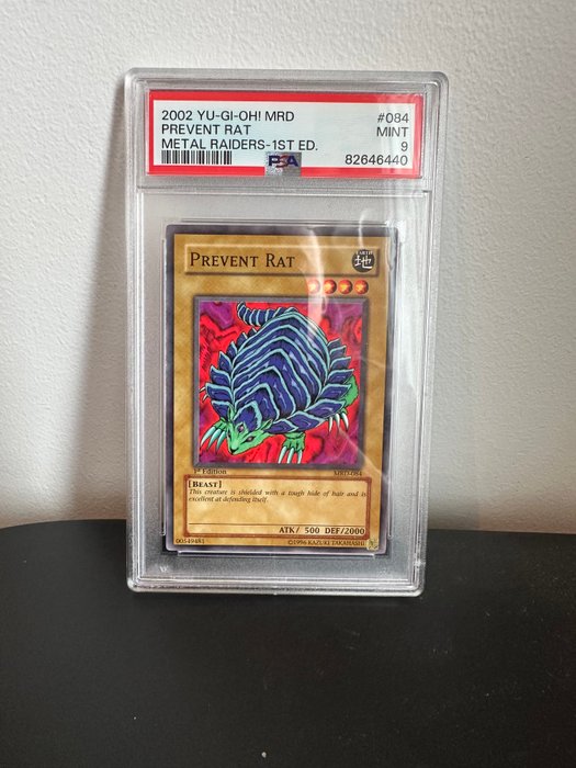 Konami - 1 Graded card - Yu-Gi-Oh! - Metal Raiders - 1ère édition - PSA 9