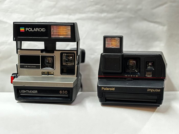 Polaroid 2 modellen: de 630 Lightmixer en Impulse Instant kamera