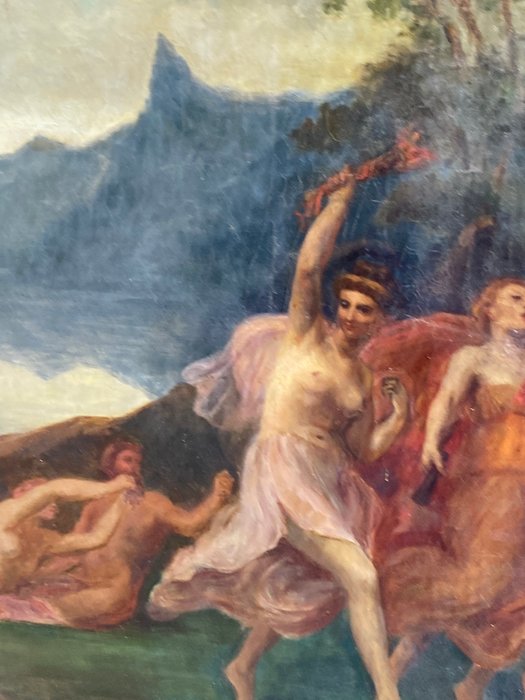 Escuela europea (XIX-XX), tras Henri Fantin-Latour - Ninfas danzando