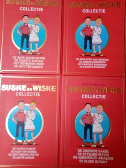 Suske en Wiske 139 t/m 142 - 159 t/m 173 - 179 t/m 182 en 187 t/m 198 - Diverse titels - 13 Album - Genoptryk