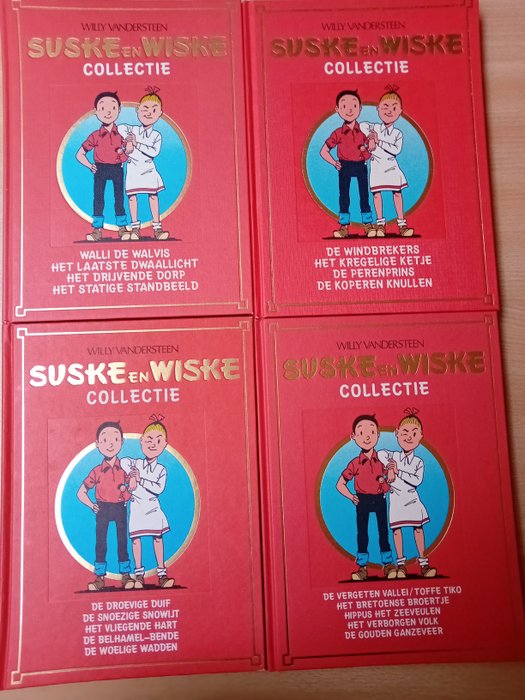 Suske en Wiske 139 t/m 142 - 159 t/m 173 - 179 t/m 182 en 187 t/m 198 - Diverse titels - 13 Album - Genoptryk