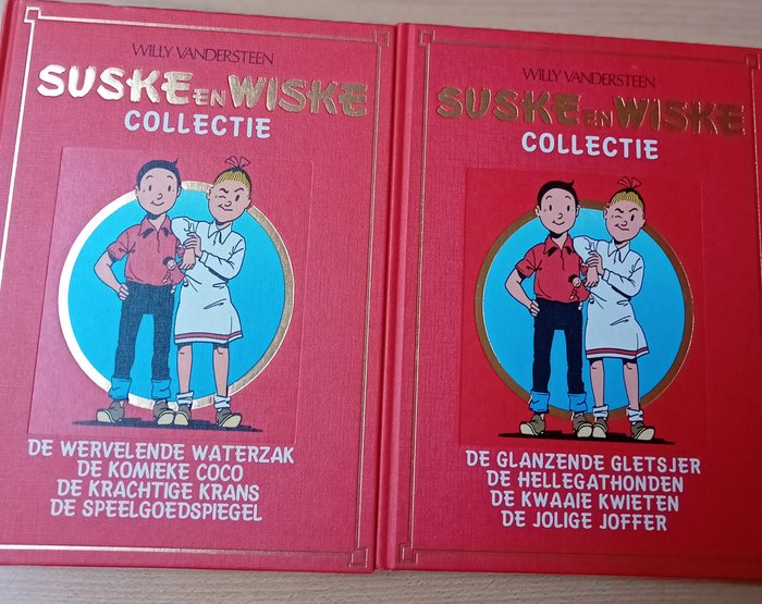 Suske en Wiske 139 t/m 142 - 159 t/m 173 - 179 t/m 182 en 187 t/m 198 - Diverse titels - 13 Album - Genoptryk