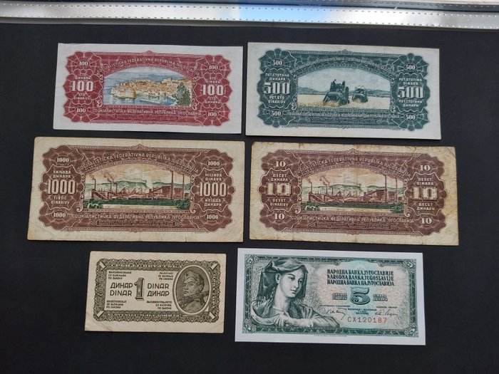 Verden - 85 banknotes - various dates  (Ingen mindstepris)