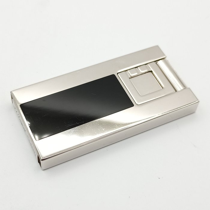 S.T. Dupont - D.Light - Lacquer  Platinum - Lighter - Lak, Platin