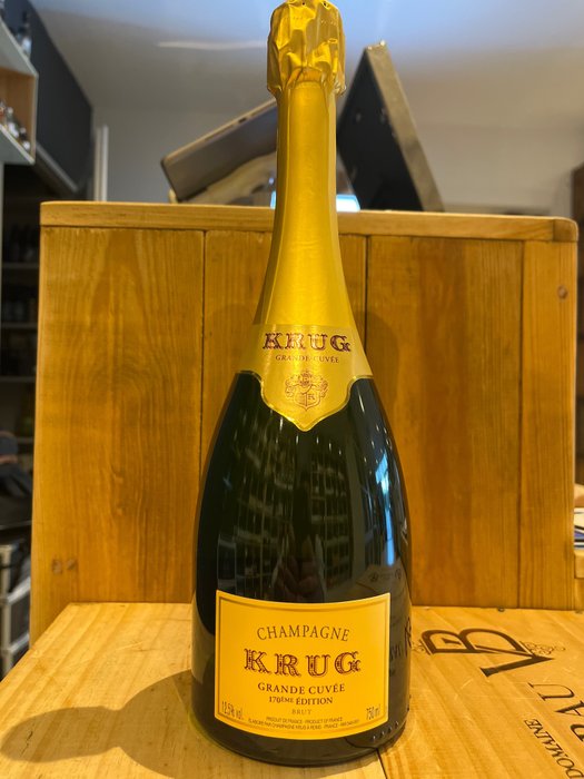 Krug, Krug, Grande Cuvée 170e Édition - Champagne Brut - 1 Flaske (0,75L)