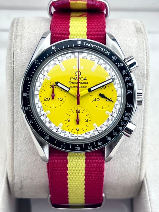 Omega - Speedmaster Reduced "Schumacher" Chronograph cal 1143 - - 175 0032 1 - Mænd - 1990-1999