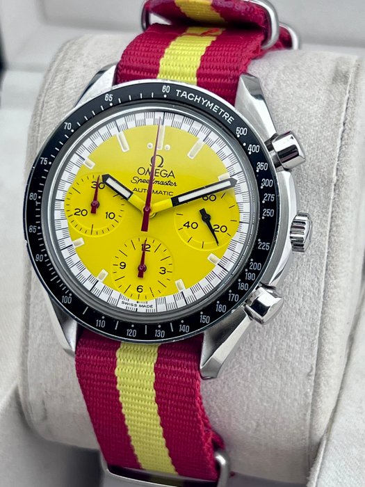 Omega - Speedmaster Reduced "Schumacher" Chronograph cal 1143 - - 175 0032 1 - Mænd - 1990-1999