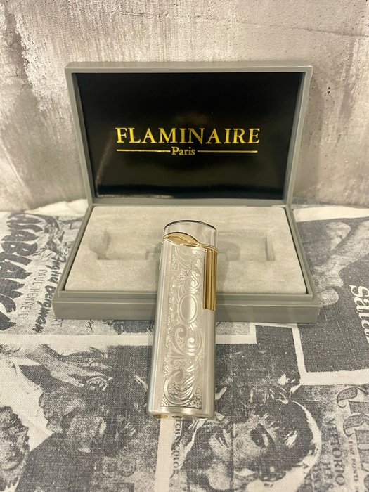 Flaminaire Paris - Lighter - Forgyldt, Stål