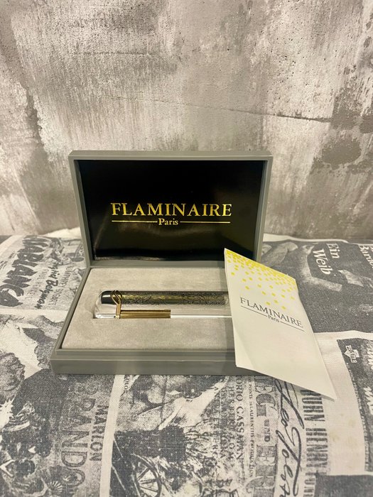 Flaminaire Paris - Lighter - Forgyldt, Stål