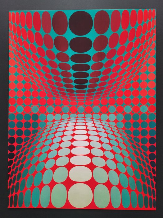 Victor Vasarely (1906-1997), d'après - Ond