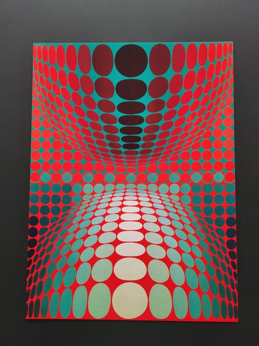 Victor Vasarely (1906-1997), d'après - Ond