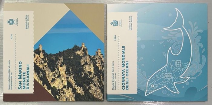 San Marino. Year Set (FDC) 2020 (2 sets)  (Ingen mindstepris)