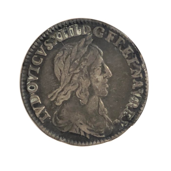 Frankrig Ludvig 14 (1643-1715) 1/12 Écu 1642-A