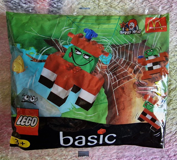 Lego - Promotional - 2719-2728-2729-2742-2743-2744-2757-2759 - Lego exclusiv Mc Donalds Promo  - Happy Meal Lego Basic - Rarity - Hard to find - MISB - 1990-2000 - Tyskland