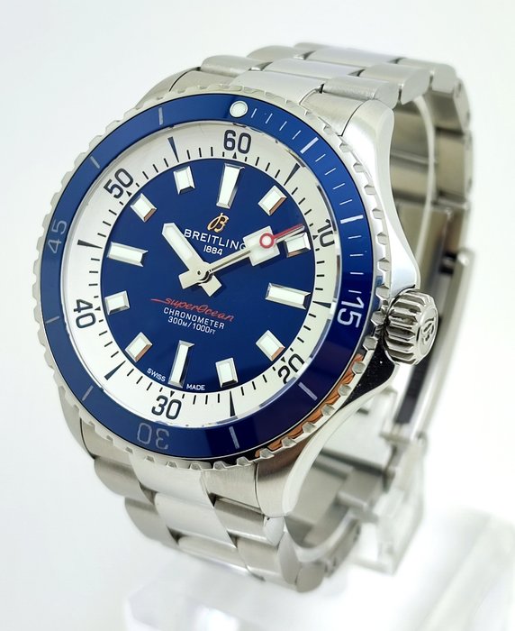 Breitling - Superocean 42 Blue - A17375E71C1A1 - Mænd - 2011-nu