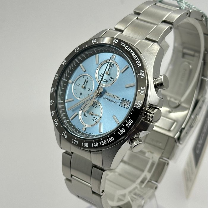 Seiko - Ingen mindstepris - Mænd - Chronograph Sky Blue Dial - Jdm - 8T67-00C0 - Mænd - 2011-nutid