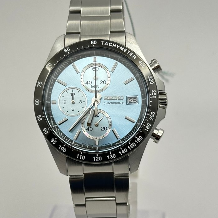 Seiko - Ingen mindstepris - Mænd - Chronograph Sky Blue Dial - Jdm - 8T67-00C0 - Mænd - 2011-nutid