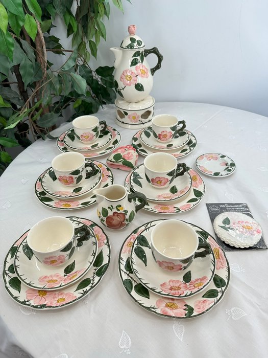 23-teiliges Handbemaltes Set - Kaffesæt (23) - Porcelæn - Villeroy  Boch