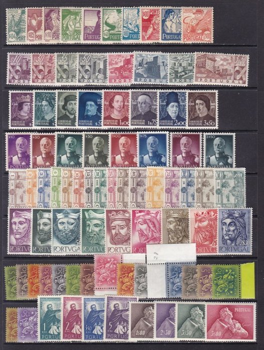 Portugal 1941/1957 - Komplet seriesæt