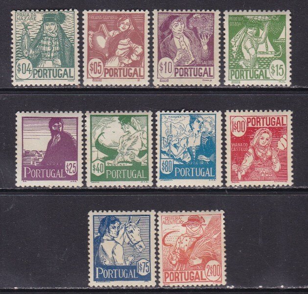 Portugal 1941/1957 - Komplet seriesæt