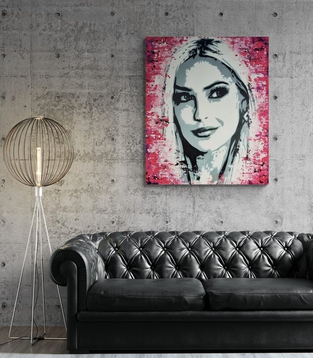 Asko - Katare - XXL Canvas - Woman portrait