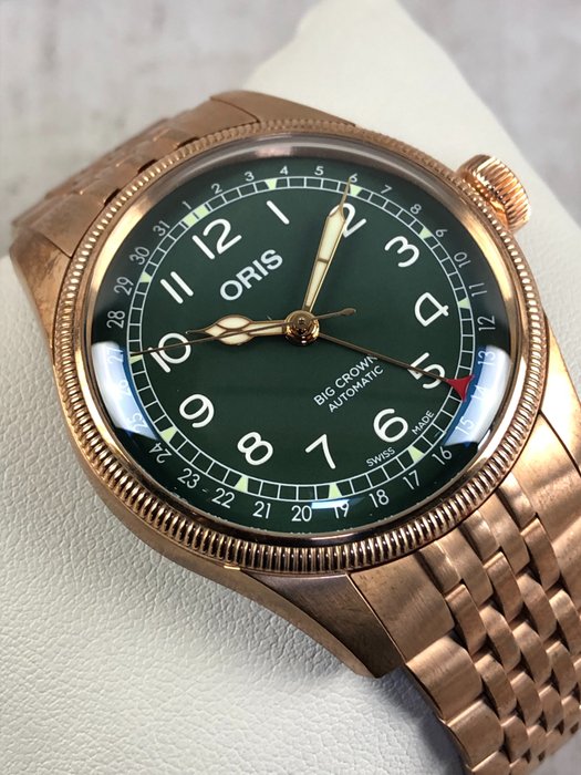 Oris - Big Crown Bronze Pointer Date Automatic - 01 754 7741 3167-07 8 20 01 - Mænd - 2011-nu