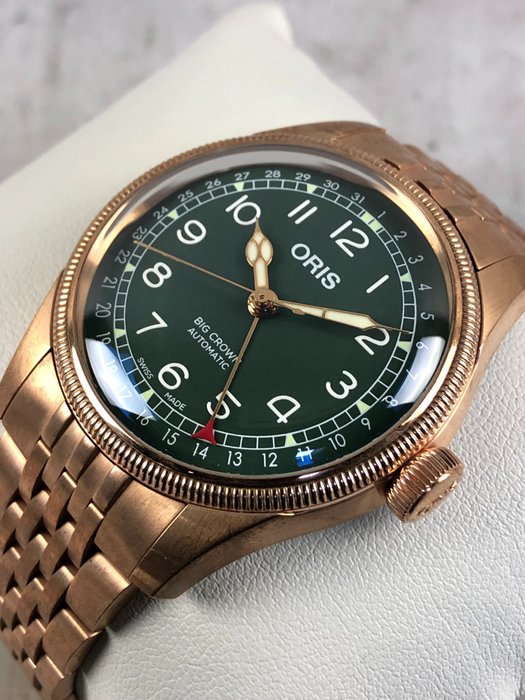 Oris - Big Crown Bronze Pointer Date Automatic - 01 754 7741 3167-07 8 20 01 - Mænd - 2011-nu