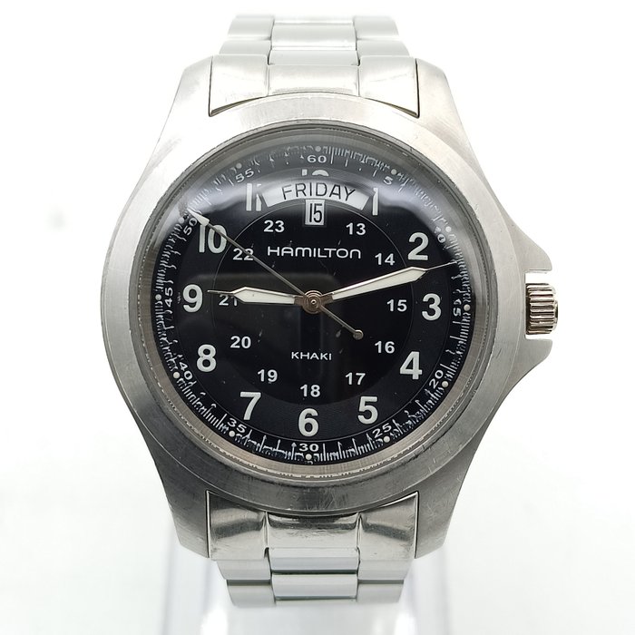 Hamilton - Khaki - Ingen mindstepris - H644510 / 955. 132 / W0711 - Mænd - 2011-nu