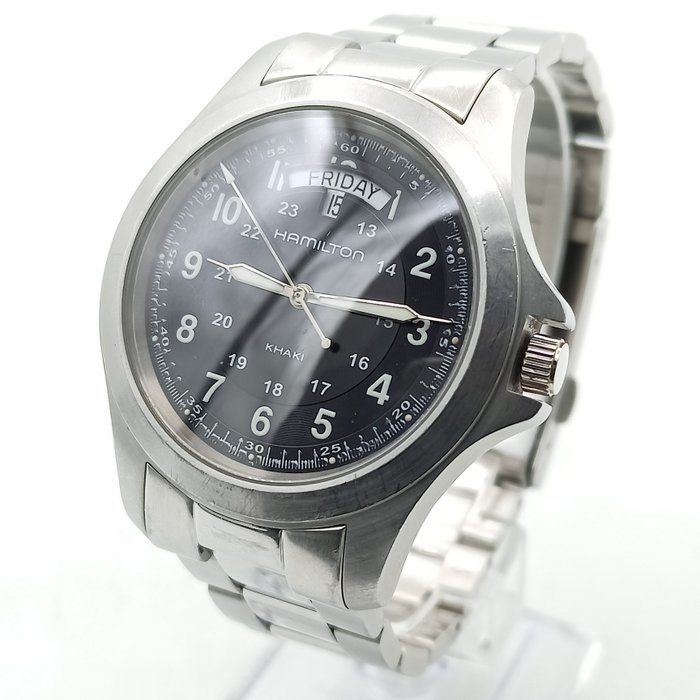 Hamilton - Khaki - Ingen mindstepris - H644510 / 955. 132 / W0711 - Mænd - 2011-nu