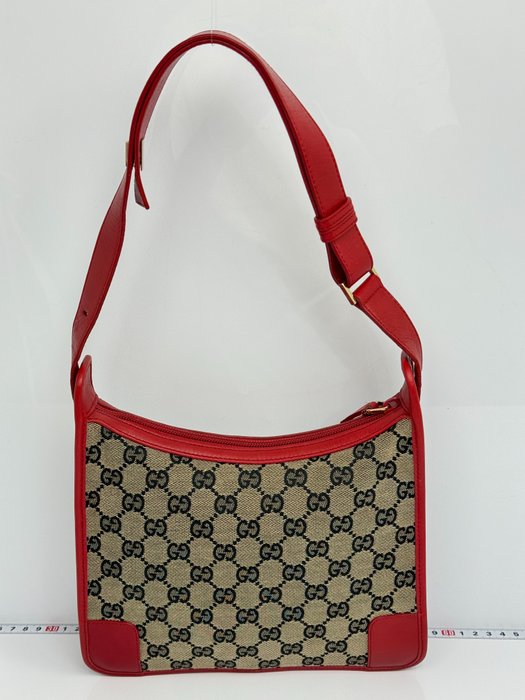 Gucci - GG Canvas - Skuldertaske