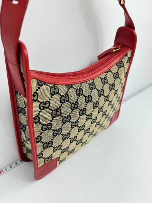 Gucci - GG Canvas - Skuldertaske