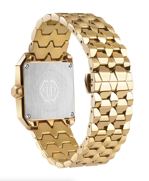 Philipp Plein - Offshore Square Collection - Gold - Brand New - Ingen mindstepris - PWMAA0522 - Kvinder - 2011-nu